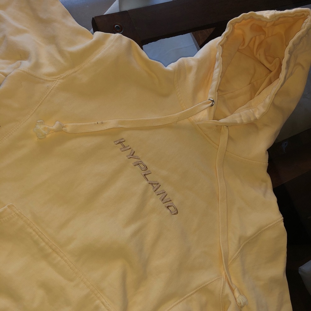Hypland yellow hoodie
